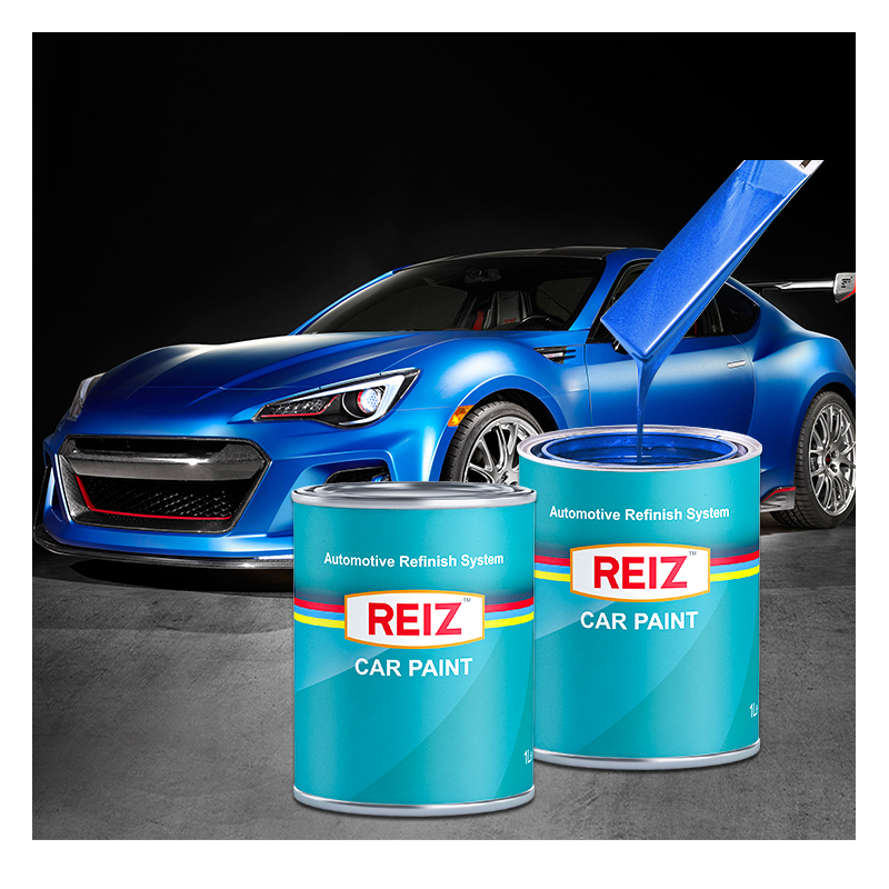 Acrylic Resin Blue Automotive Paint Auto Toners For Repair