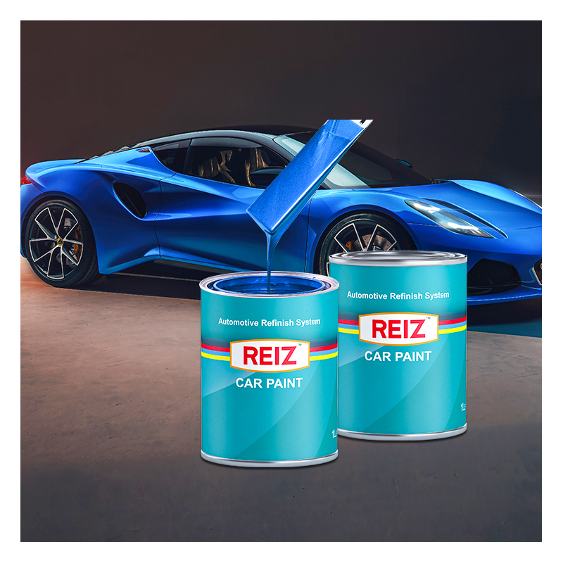Blue Good Adhesion Solvent Auto Paint